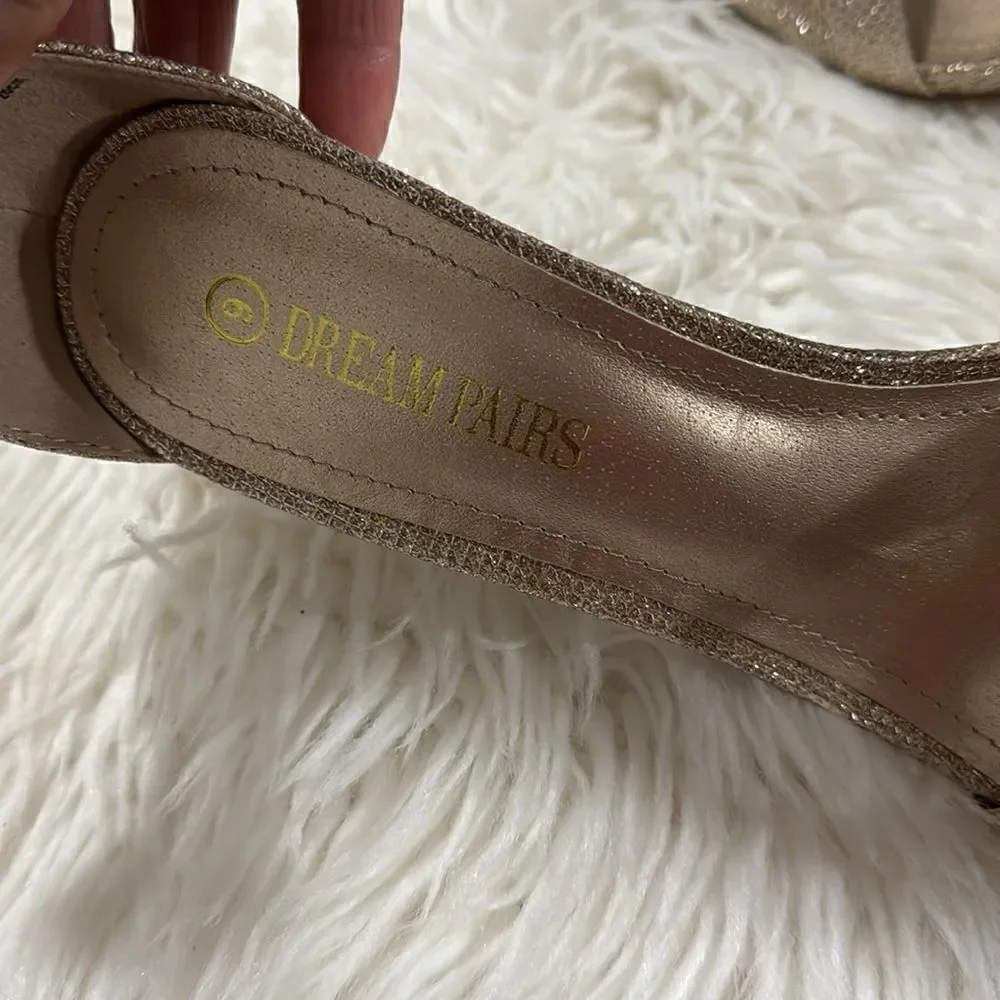 DREAM PAIRS HEELS SANDALS SIZE 9 - Picture 6 of 10